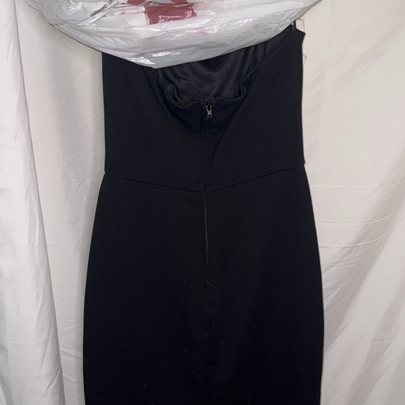 Macy's B-Darlin Juniors' Bow-Front Strapless Mini Dress - Size 1/2 - Picture 6 of 7